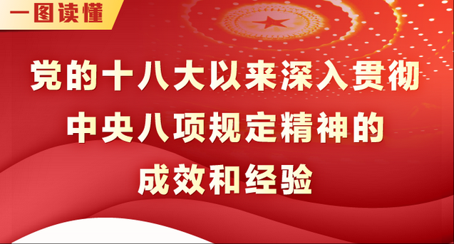 党的十八大以来深入贯彻中央八项规定精神的成效和经验